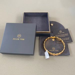 Julie Vos coin bangle large